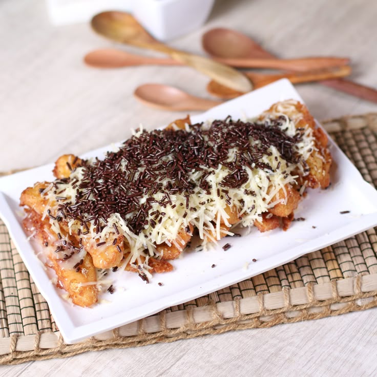 Pisang Kriwil Coklat keju